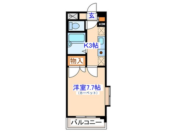 グランデアオキの物件間取画像